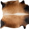 72" X 84" Tan Cowhide  Rug