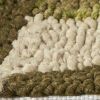 8' X 10' Beige Floral Handmade Indoor Outdoor Area Rug