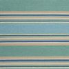 8' X 10' Blue Striped Handmade Indoor Outdoor Area Rug