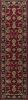 9' X 13' Red and Black Area Rug