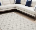 9' X 12' Ivory Wool Hand Tufted Area Rug