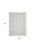 9' X 12' Ivory Wool Hand Tufted Area Rug