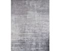9' X 13' Light Gray Abstract Hand Loomed Area Rug