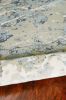 5' X 8' Sand Gray and Green Abstract Area Rug
