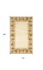 3' X 6' Ivory Wool Floral Hand Tufted Area Rug