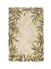 5' X 8' Beige Abstract Handmade Indoor Outdoor Area Rug