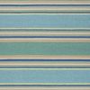 2' X 3' Blue Striped Handmade Indoor Outdoor Area Rug
