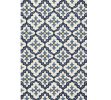 3' X 5' Blue Moroccan Handmade Indoor Outdoor Area Rug