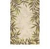 3' X 5' Sand Floral Handmade Indoor Outdoor Area Rug