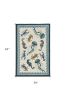 3' X 5' Ivory Abstract Handmade Indoor Outdoor Area Rug