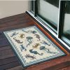 3' X 5' Ivory Abstract Handmade Indoor Outdoor Area Rug