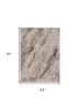 5' X 8' Ivory Geometric Pattern Indoor Area Rug