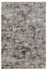 9' X 13' Grey Polyester Rug