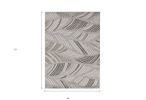 3' X 5' Gray Tropical Botanical Area Rug