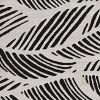 7' X 10' Black and White Abstract Indoor Outdoor Area Rug