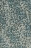 8' X 11' Teal Blue Abstract Indoor Outdoor Area Rug