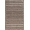 3' X 4' Brown Geometric Indoor Outdoor Area Rug