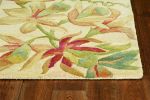 102 X 138 Ivory  Wool Rug