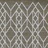 10' X 13' Gray Geometric Indoor Outdoor Area Rug