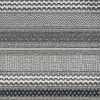 7' X 9' Taupe Geometric Pattern Indoor Outdoor Area Rug