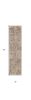 8' Sand Or Charcoal Polypropylene Runner Rug