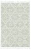 5' X 8' Beige and Ivory Geometric Area Rug
