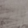 Luxe Faux Rabbit Fur Rectangular Rug 5' X 8'   - Grey