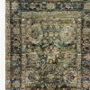 12' Runner Green Power Loom Runner Rug