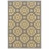Gray Moroccan Indoor Outdoor Area Rug