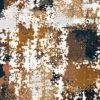 3' X 6' Ivory Gray Abstract Sectors Indoor Area Rug