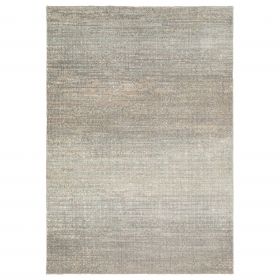 7' X 10' Gray Green Abstract Confetti Indoor Area Rug