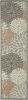 6' Runner Gray and Ivory Floral Indoor Outdoor Area Rug