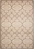 4' X 6' Cream Moroccan Indoor Outdoor Area Rug