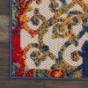 2' X 12' Rainbow Colored Indoor Outdoor Runner Rug