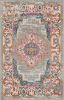 2' X 3' Gray Power Loom Area Rug