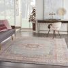 8' X 10' Gray Power Loom Area Rug