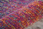 2' X 3' Blue And Pink Abstract Power Loom Area Rug