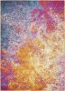 4' X 6' Sunset Abstract Power Loom Area Rug