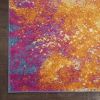5' X 7' Sunset Abstract Power Loom Area Rug