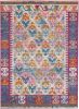 5' X 7' Ivory Geometric Power Loom Area Rug