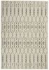 5' X 7' Gray Geometric Power Loom Area Rug