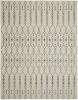 8' X 10' Gray Geometric Power Loom Area Rug