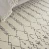 8' X 10' Gray Geometric Power Loom Area Rug