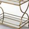 Antique Gold Bar Cart