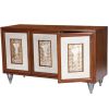 Shelly Leather & Capiz Shell Inlay Sideboard