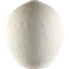 23" Wide White Textured Ceramic Vase