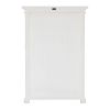 Classic White Two Level Storage Cabinet