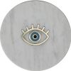 Eye Inlay Marble Serving Tray