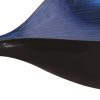 Sleek Blue and Black Lacquer Centerpiece Eye Bowl