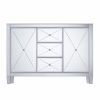 Glamorous Mirrored Bling Multi Storage Accent Cabinet